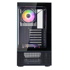 1STPLAYER MIKU Mi7-A ARGB Black / ATX / 3x120mm ARGB fans / Mi7-A-BK-2FC7R-1FC7