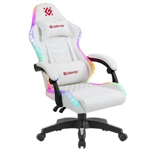 Игровое кресло Core Белый,RGB,класс 4,PU DEFENDER (64048)