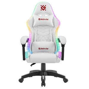 Игровое кресло Core Белый,RGB,класс 4,PU DEFENDER (64048)