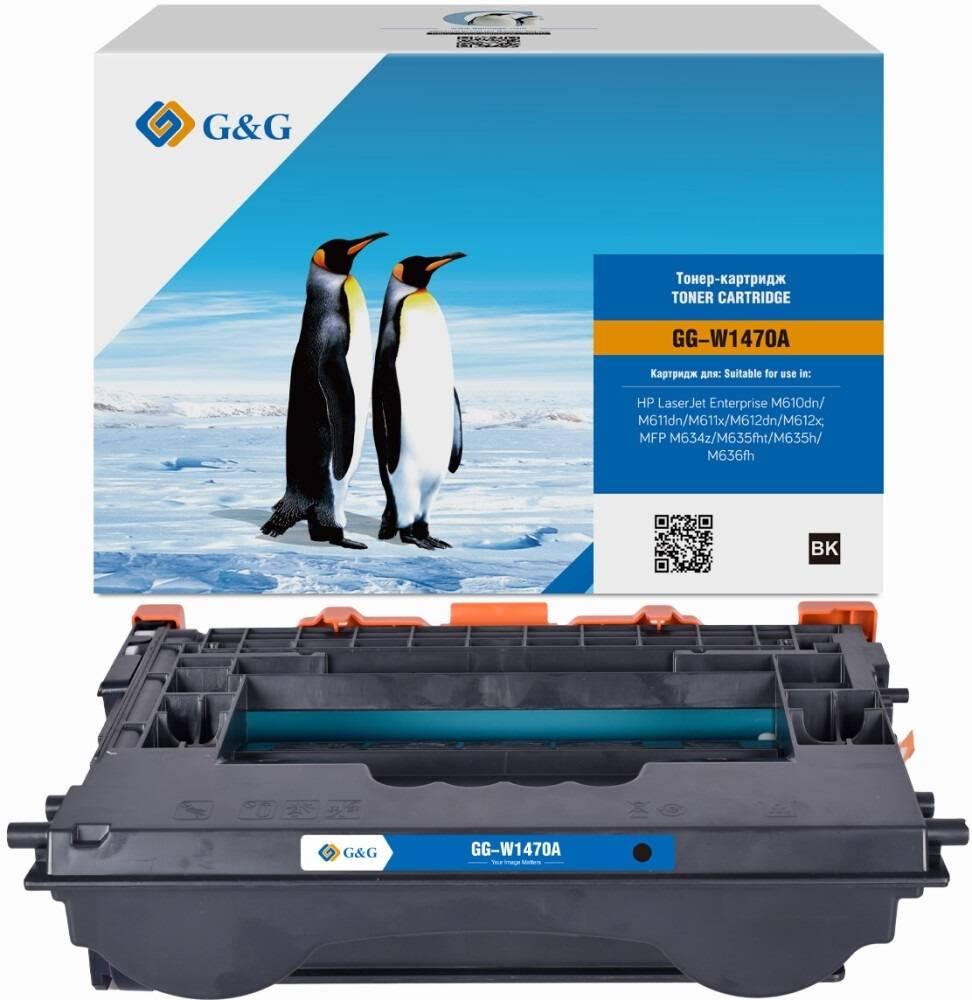 Картридж G&G, аналог HP W1470A 10.5k с чипом, NT-PH1470C_Button-C-V2.1-S1