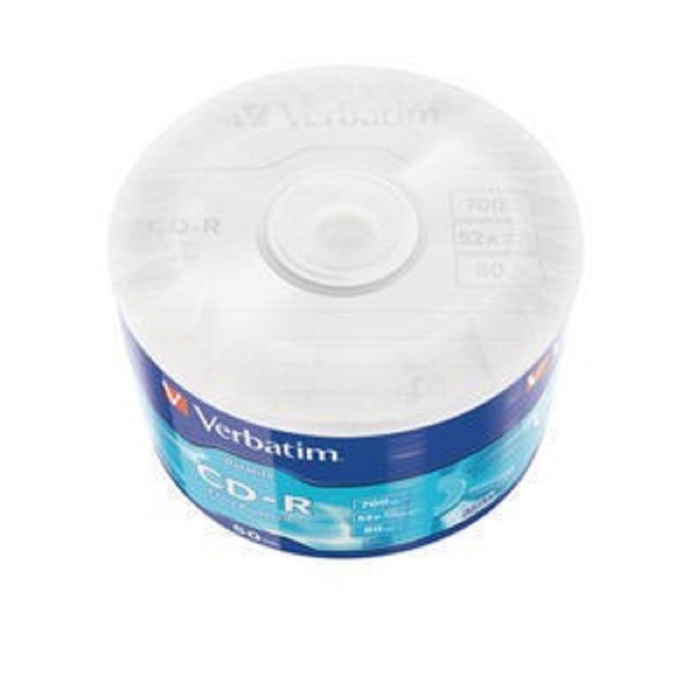 Verbatim Диски CD-R 700Mb 52x bulk (50шт) (43787)