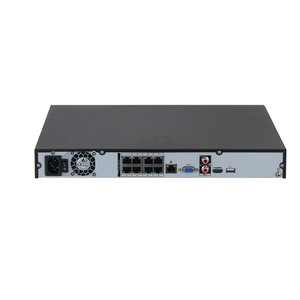 DAHUA DHI-NVR4208-8P-4KS3 8-канальный IP-видеорегистратор с PoE, 4K и H.265+, видеоаналитика, входящий поток до 160Мбит/с, 2 SATA III до 20Тбайт