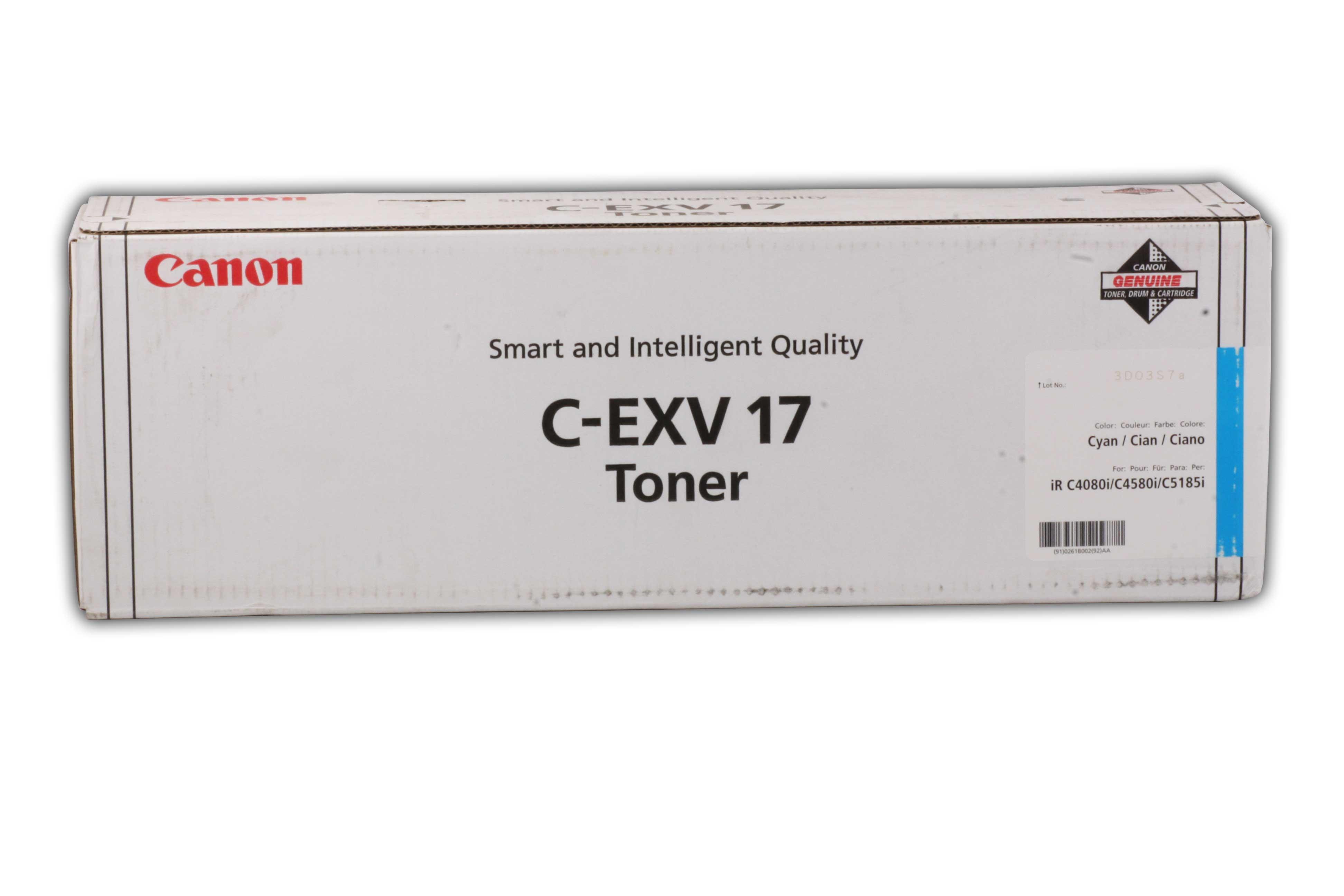 Canon 0261B002 C-EXV17C (поврежденная упаковка, новый, 2011)