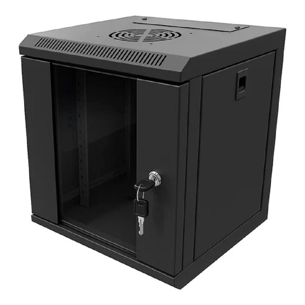 5bites Шкаф телекоммуникационный TC3204-06B 6U / 312*300 / 10" / WALL / BLACK