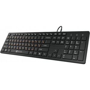 Клавиатура Oklick 520M2U черный/черный USB slim Multimedia [1061587]