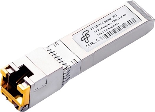 Future Technologies FT-SFP+-COPPER-10G SFP модуль медный, RJ45, 10Гбит/с