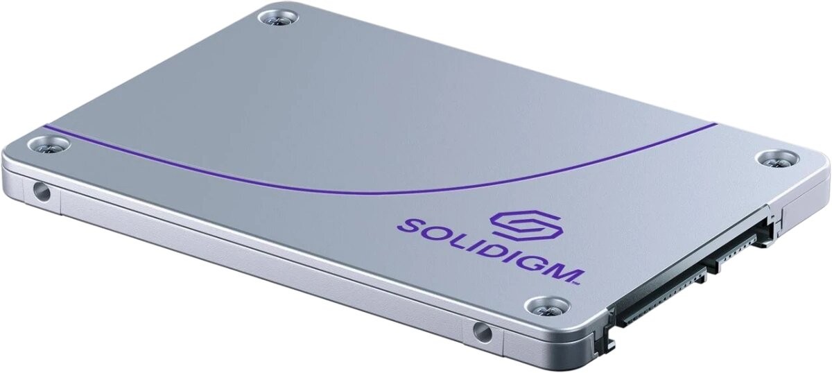Solidigm SSDSC2KB960GZ1Z Solidigm SSD D3-S4520 Series, 960GB, 2.5" 7mm, SATA3, TLC, R/W 550/510MB/s, IOPs 90 000/43 000, TBW 5300, DWPD 3 (12 мес.)