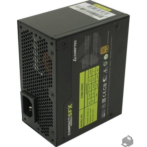 Chieftec CSN-550C SFX <550W , Fan 8 cm , 80+ Gold, КПД>90%, Модульный , Retail>