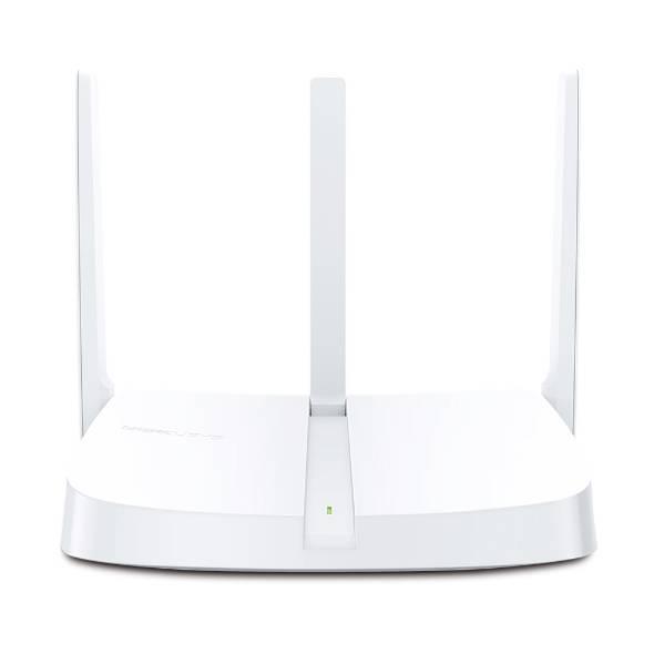 Mercusys MW306R Wi-Fi роутер N300, до 300 Мбит/с на 2,4 ГГц, LAN 3x10/100 Мбит/с, WAN 1x10/100 Мбит/с, 3 антенны