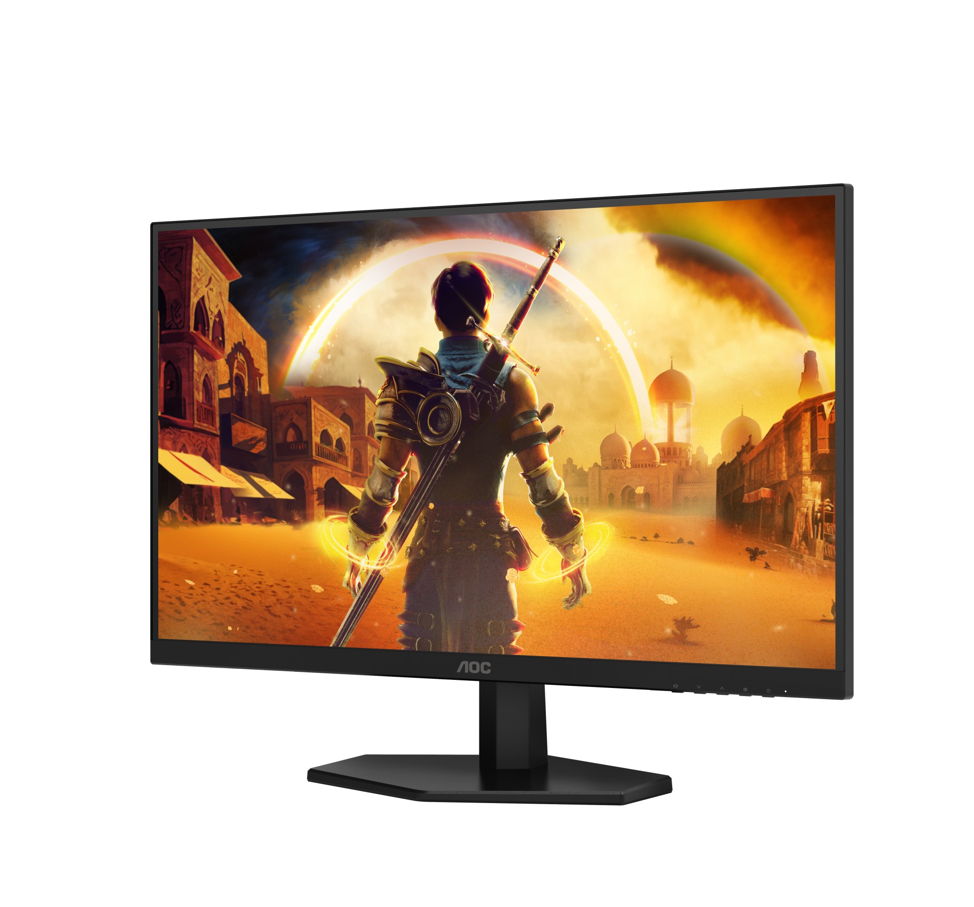 AOC Q27G42ZE 27" 2560x1440, IPS, 240Hz, 80M:1, 300cd,  0.3ms, 2xHDMI 2.0, DisplayPort 1.4, VESA, 3Y, Black/Red