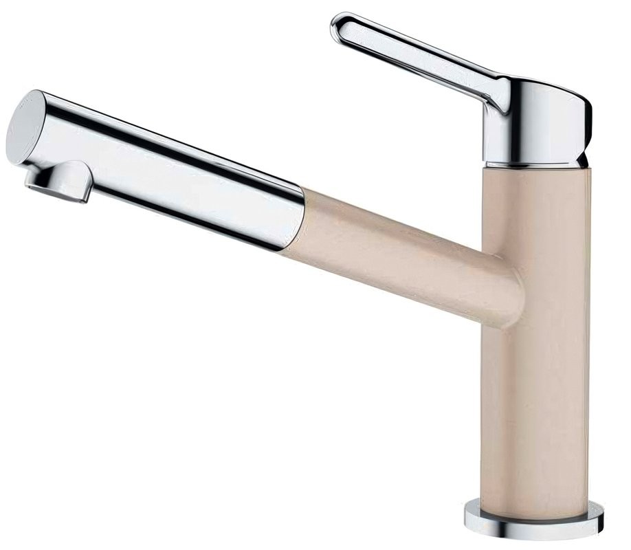 Смеситель Franke 115.0623.059/ Best, Смеситель ORBIT PULL-OUT, с выдвижным шлангом, хром/сахара