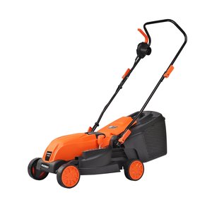 PATRIOT PT 1433E Газонокосилка электрическая [512309216] { 1.4кВт, 32см, плавный пуск, травосборник 30л пластиковый }