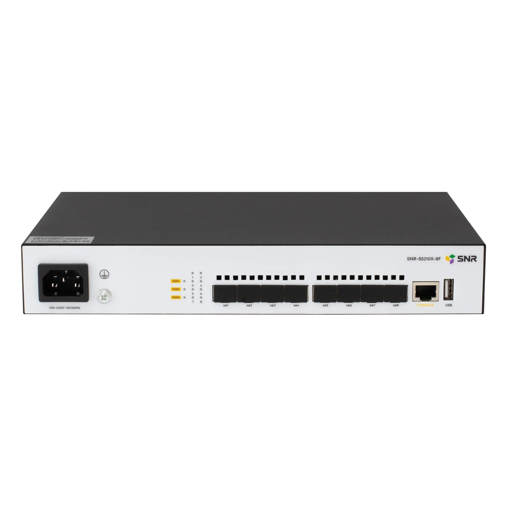 Коммутатор/ Управляемый коммутатор уровня 2+ SNR-S5210X-8F