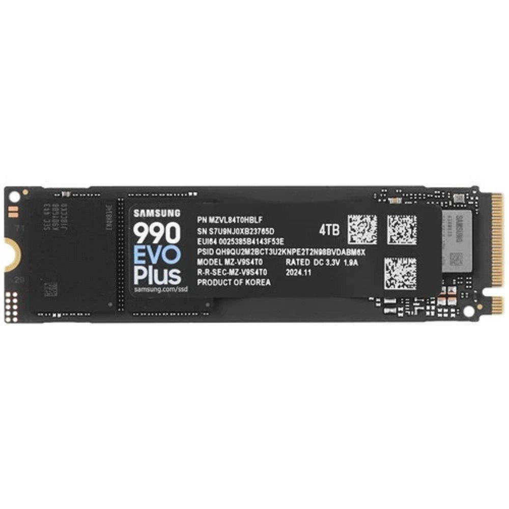 Samsung SSD M.2 2280 4TB 990 EVO PLUS MZ-V9S4T0BW