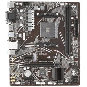 Gigabyte A520M S2H {Soc-AM4 AMD A520 2xDDR4 mATX AC`97 8ch(7.1) GbLAN RAID+VGA+DVI+HDMI}