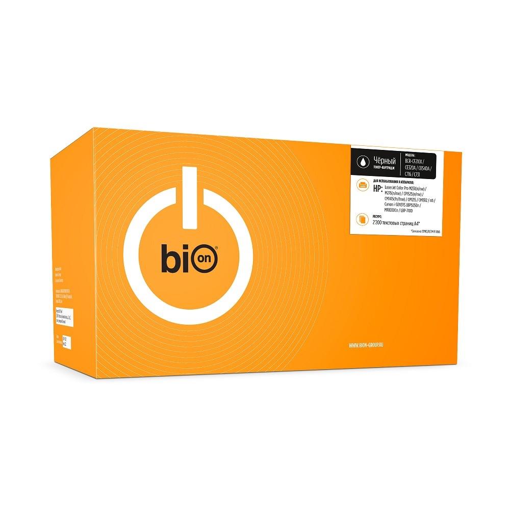 Bion CF210X/CE320A/CB540A/C716/C731 Картридж для HP {LJ Pro M251/M276/CM1415/CP1525/CM1312/CP1215/1515;Canon LBP5050/MF8030/8050/8080/LBP5050/8080/7100/MF8230/8280/628/623} (2200 стр.)Черный, с чипом, BCR-CF210X/CE320A/CB540A/C716/C731