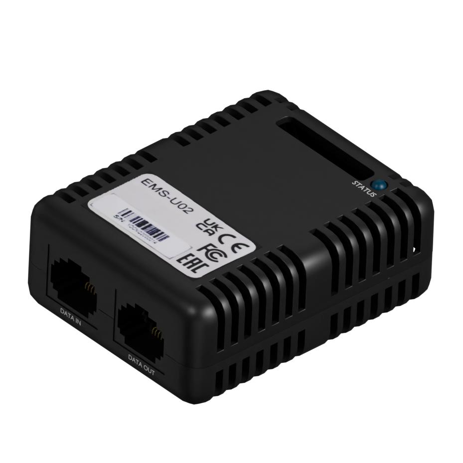 Датчик окружающей среды EMS-U02 (ENVIRONMENTAL SENSOR)/ Датчик окружающей среды EMS-U02 (ENVIRONMENTAL SENSOR) для работы с SNMP(ПМКАРД) в 1 фазных ИБП Сайбер Электро, габариты (ВхШхГ) 29х53х67