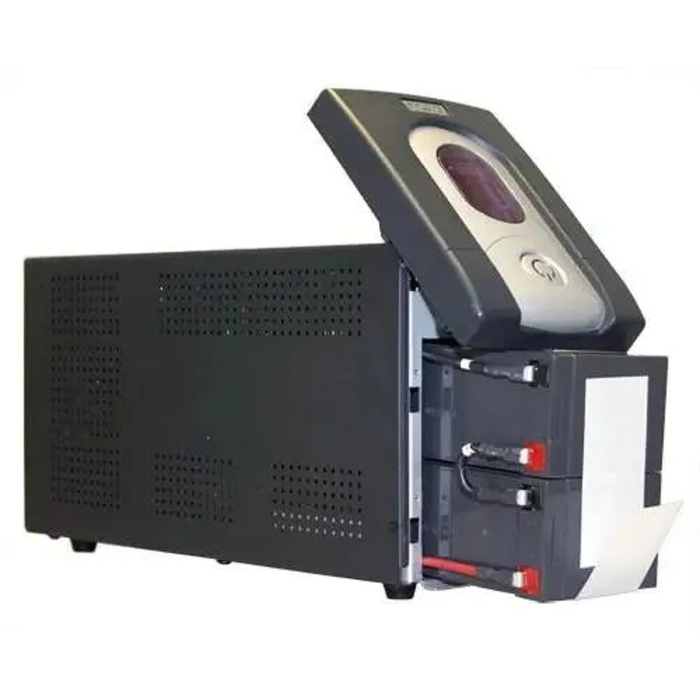 PowerCom Imperial IMD-1025AP ИБП {Line-Interactive, 1025VA / 615W, Tower, 6 xC13: 4 с резервным питанием + 2 с фильтрацией, LCD, USB} (507310)