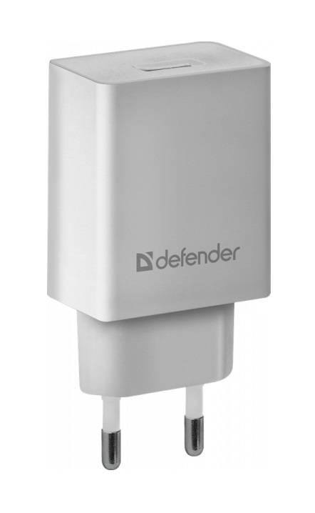 Defender Сетевой адаптер UPA-21 белый, 1xUSB, 5V/2.1А, 83571