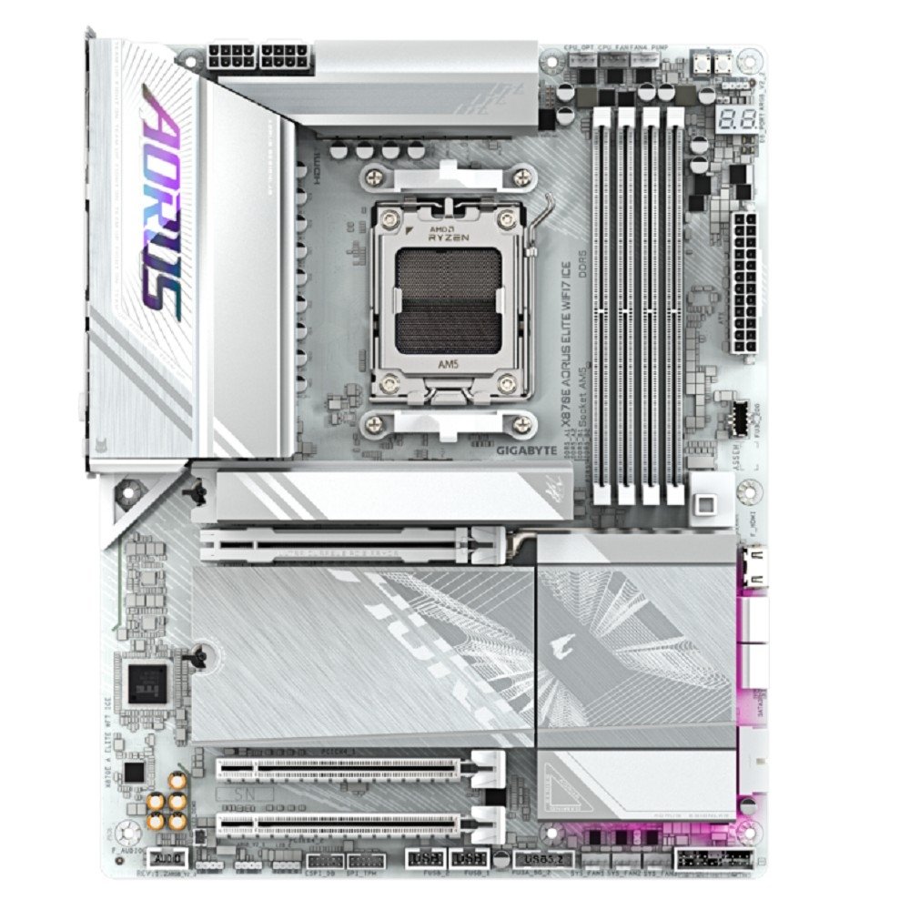 Материнская плата Gigabyte X870E AORUS ELITE WIFI7 ICE, RTL