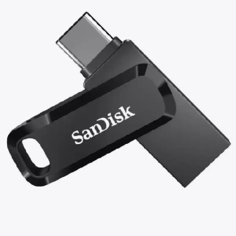 Флеш накопитель 32GB SanDisk Ultra Dual Drive Go, USB 3.1 - USB Type-C Black, SDDDC3-032G-G46