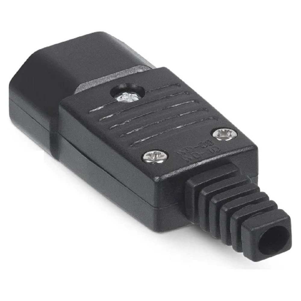 Cabeus IEC-320-C14 Вилка С14 разборная, 10А, 250 V, черная