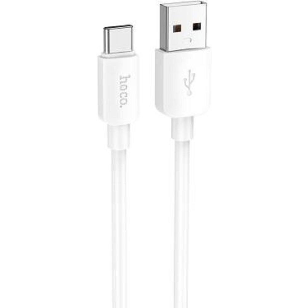 HOCO X96/ USB кабель Type-C/ 1m/ 3A/ White, HC-99098