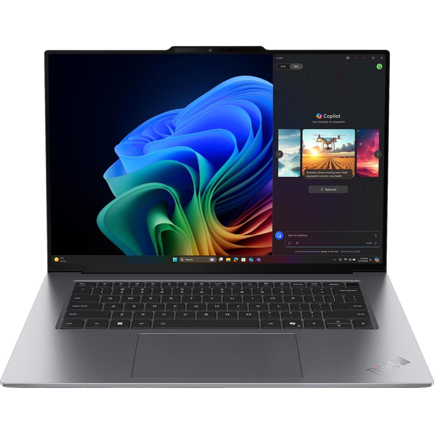 Ноутбук/ Lenovo ThinkPad X9-15 G1 Aura Edition, 15.3"(2880X1800) Touch OLED 500nits AG 100% DCI-P3, Copilot+ PC , Intel U7 268V vPro,  32GB,  1TB SSD,  Intel Arc 140V, Cam 8MP RGB+IR, Intel Wi-Fi® 7 BE201+BT, 80Wh, FPR,  BKLT KB ENG, Win 11 Pro, 1Y, 21Q6002BUS