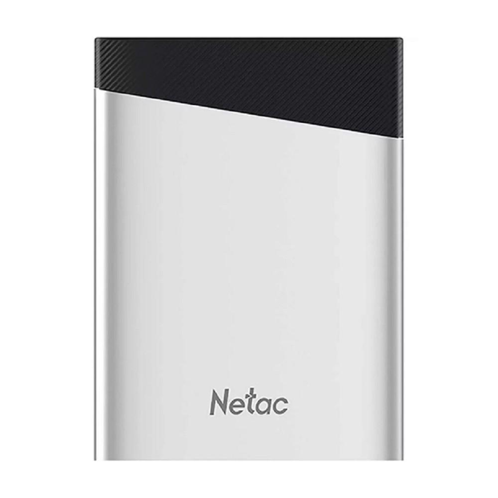 Netac Portable SSD 120GB Z6S <NT01Z6S-120G-32SL> (USB3.2 type C, up to 520MBs, 87x61x10.5mm, 54g, Al