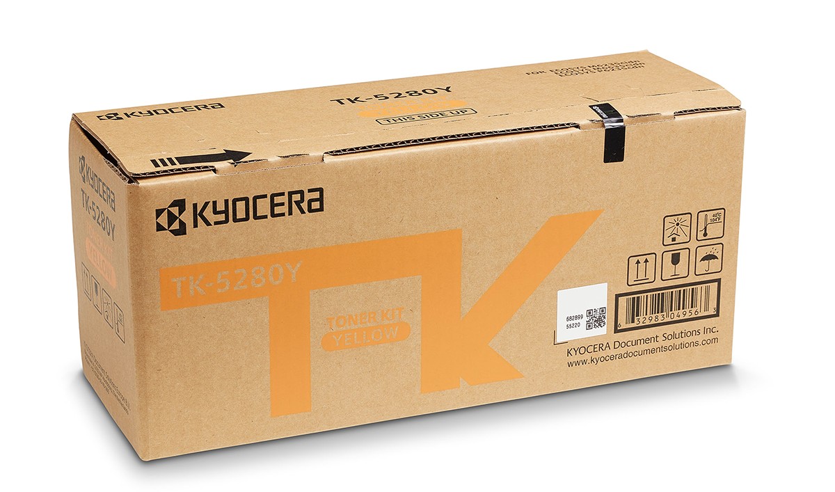 тонер-картридж Kyocera TK-5280Y/ Toner Cartridge Kyocera TK-5280Y (11K), 1T02TWANL0