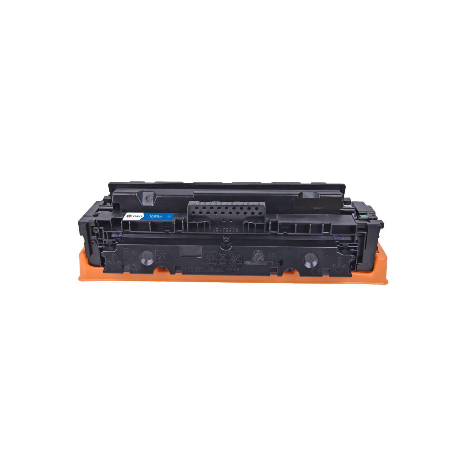 Картридж G&G, аналог HP W2031X/415X голубой 6k с чипом (reman chip), NT-PH2031XFC-A-RC-EU-S1