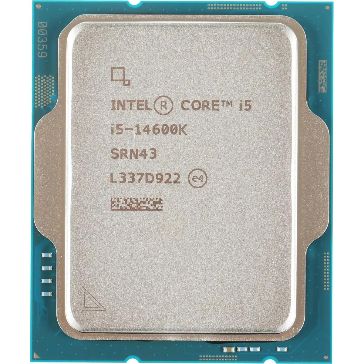 Процессор/ CPU LGA1700 Intel Core i5-14600K (Raptor lake, 14C/20T, 3.5/5.3GHz, 24MB, 181W, UHD Graphics 770) OEM, CM8071504821015
