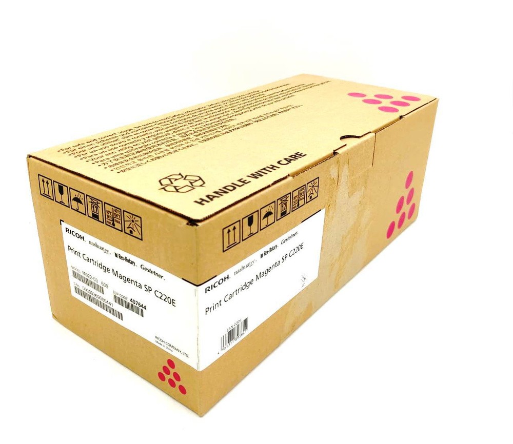 Принт-картридж малиновый тип SPC220E для Ricoh Aficio SPC220N/S/221N/SF/222DN/SF/240DN/SF (2300стр) 407644