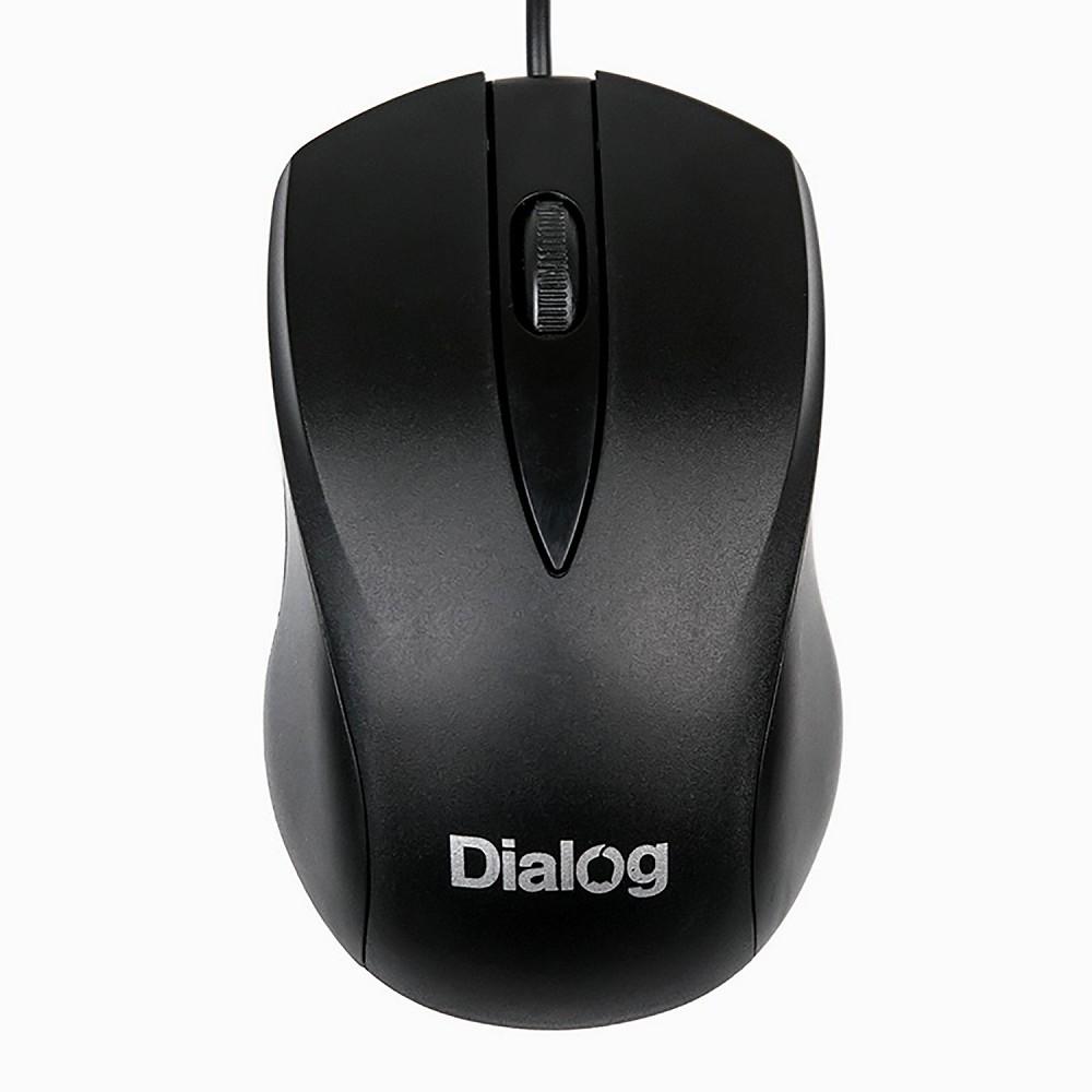 Мышь MOC-15U Dialog Comfort Optical - 3 кнопки + ролик прокрутки, USB 