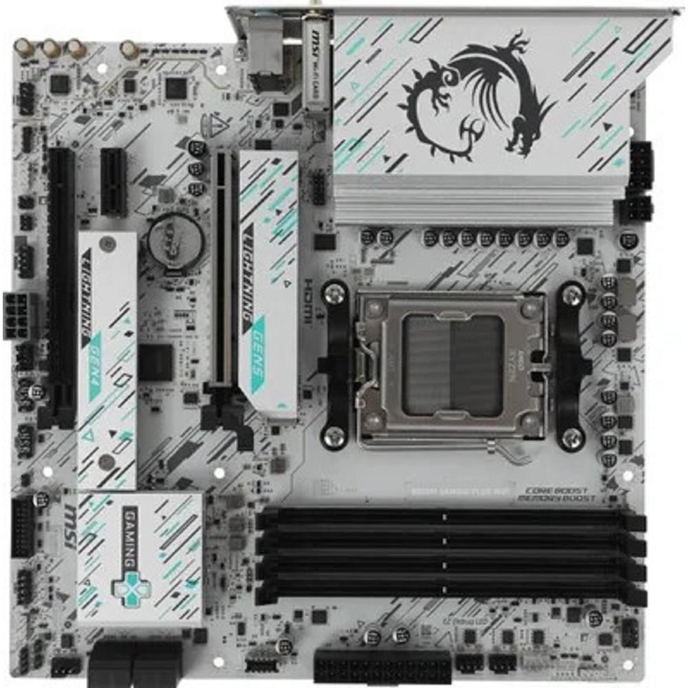 MSI B850M GAMING PLUS WIFI SocketAM5 AMD B850 4xDDR5 mATX AC`97 8ch(7.1) 5Gigabit RAID+HDMI+DP