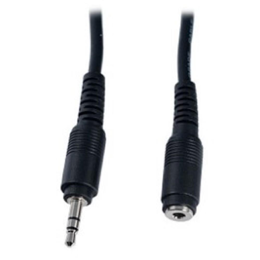 PERFEO Кабель Jack 3.5 мм вилка - Jack 3.5 мм розетка, длина 5 м. (J2203)