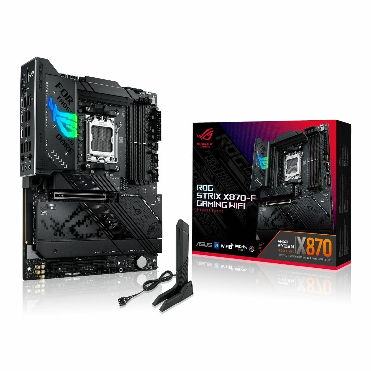 Материнская плата/ ROG STRIX X870-F GAMING WIFI, 90MB1IV0-M0EAY0