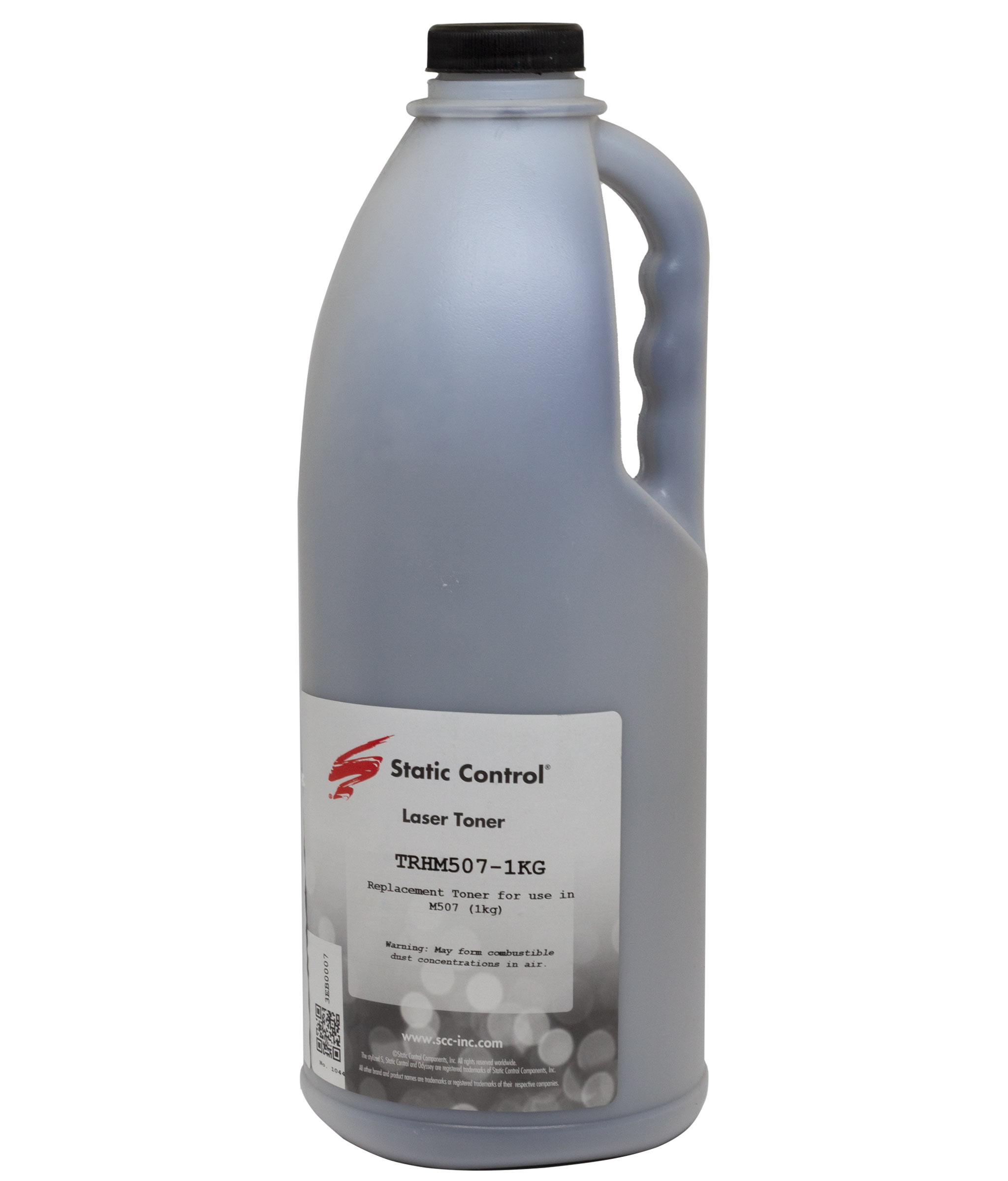 Тонер Static Control для HP LJ M507/M404, 1 кг, флакон, TRHM507-1KG