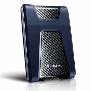 Жесткий диск внешний/ Portable HDD 2TB ADATA HD650 (Black), Silicone, USB 3.2 Gen1, 121x81x21mm, 201g /3 года/, AHD650-2TU31-CBK