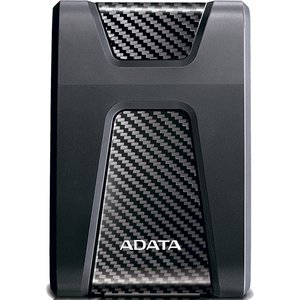 Жесткий диск внешний/ Portable HDD 2TB ADATA HD650 (Black), Silicone, USB 3.2 Gen1, 121x81x21mm, 201g /3 года/, AHD650-2TU31-CBK