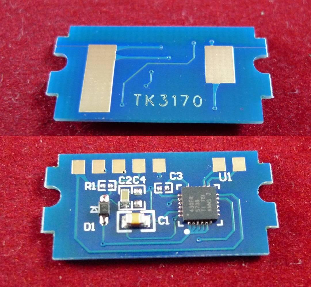 Чип для Kyocera Ecosys P3050dn/P3055dn/P3060dn/P3150dn//P3155dn/P3160dn (TK-3170) 15.5K ELP Imaging®, ELP-CH-TK3170
