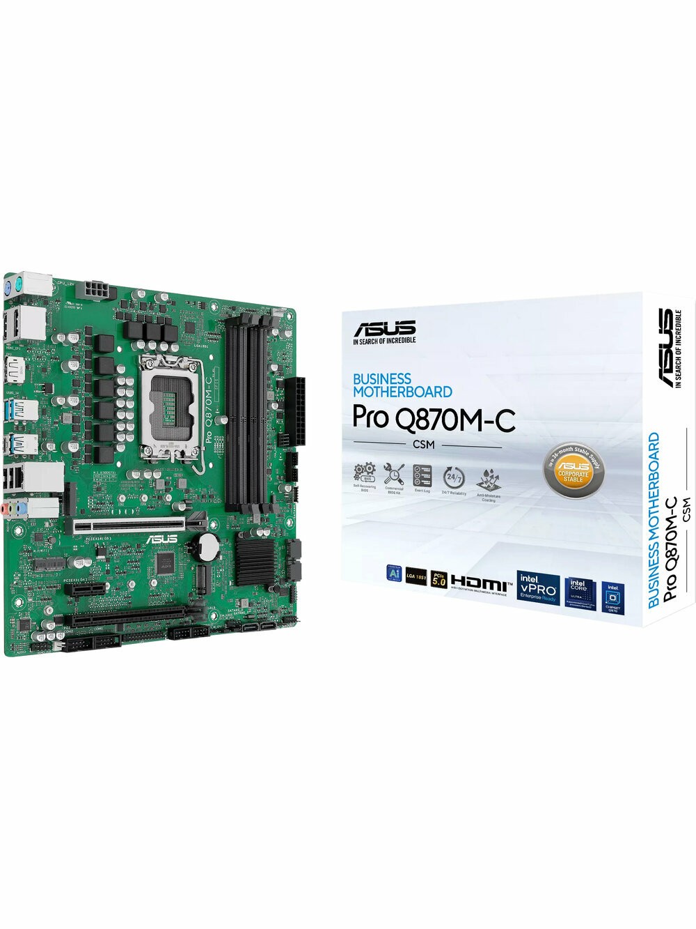 Материнская плата/ PRO Q870M-C-CSM, 90MB1KEP-M0EAYC