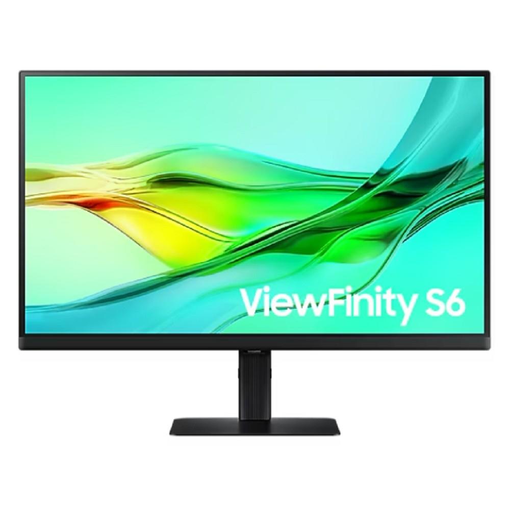 LCD Samsung 27" S27D604UAI ViewFinity {IPS 2560x1440 100Hz 5ms 350cd 1000:1 1xHDMI DisplayPort DisplayPort(выход) RJ45 3xUSB3.0 USB-C HAS} , LS27D604UAIXCI