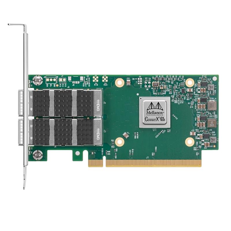 Сетевая карта/ CX623106T ConnectX-6 Dx EN adapter card, 100GbE, Dual-port QSFP56, PCIe 4.0 x16, No Crypto, Tall Bracket, 900-9X6AG-0056-ST1, MCX623106TN-CDAT