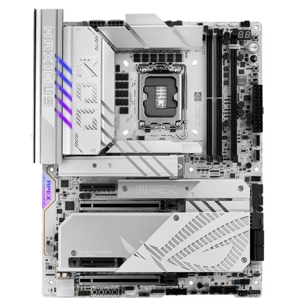 Материнская плата ASUS ROG MAXIMUS Z890 APEX, LGA1851, Z890, 2*DDR5, 4*SATA, 6*M.2, 8*USB 3.2, Type-C, 2*PCIx16, 2*PCIx4,  2*Thunderbolt™ 4, ATX; 90MB1IP0-M0EAY0