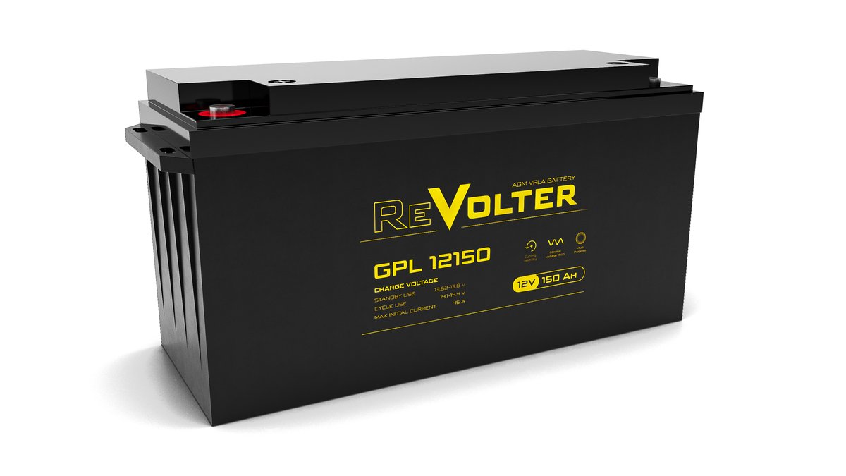 Аккумуляторная батарея DELTA BATTERY GEL 12-150, 4614010140003