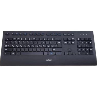 920-005215 Logitech Клавиатура K280E USB оригинальная заводская гравировка RU/LAT
