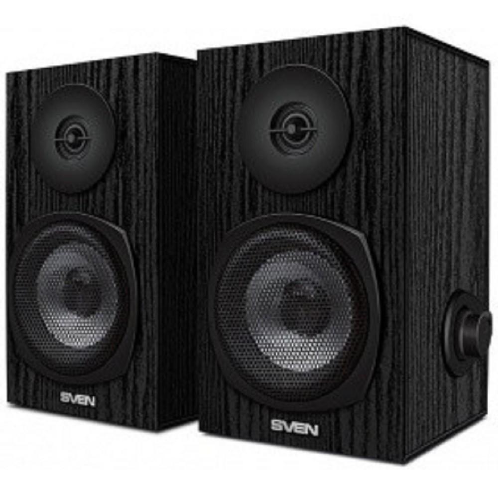 SVEN SPS-575, черный {6 (2*3), 80-20 000Гц, Питание через USB-порт ПК, ноутбука или адаптер 5V DC}, SV-016166