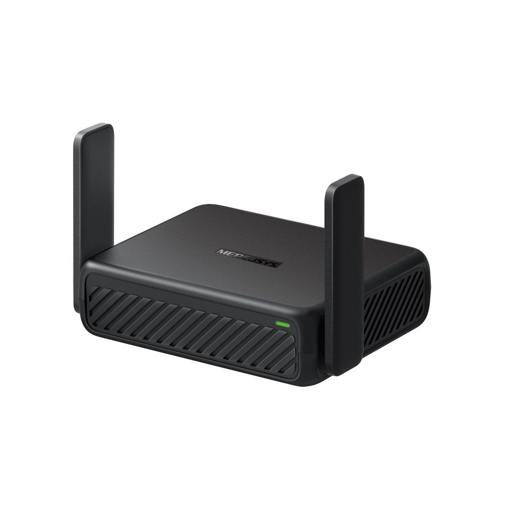 Mercusys MR84X-Travel Роутер для путешествий Wi-Fi 6 AX3000, 2.4/5 ГГц, до 2,98 Гбит/с, LAN 1x1 Гбит/с, WAN 1x2,5 Гбит/с
