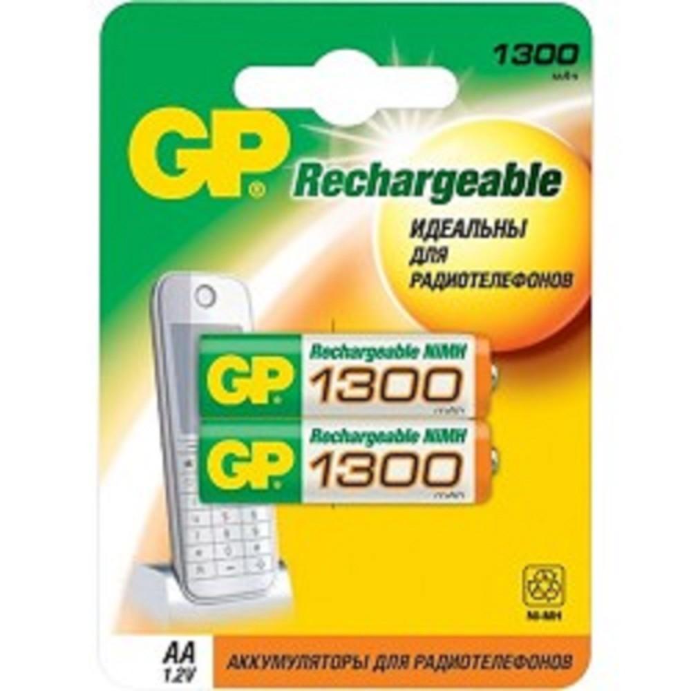 GP ReEnergy 130AAHC AA, емкость 1300 мАч(130AAHCRGY-2CRCB2) (2шт. в уп-ке)  аккумулятор, 4891199109850